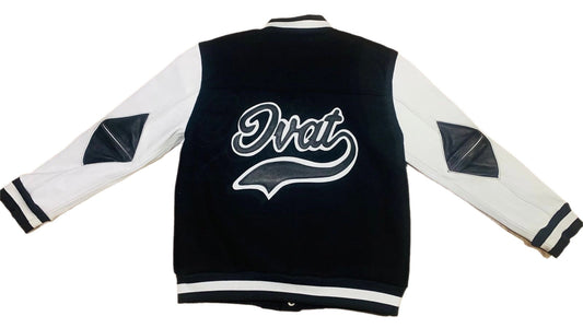 Toddler D1 Varsity Bomber Black