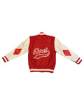 D1 Varsity Bomber Red