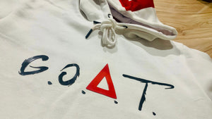 G.O.A.T. Success Hoodie White
