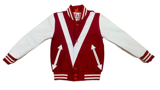 D1 Varsity Bomber Red
