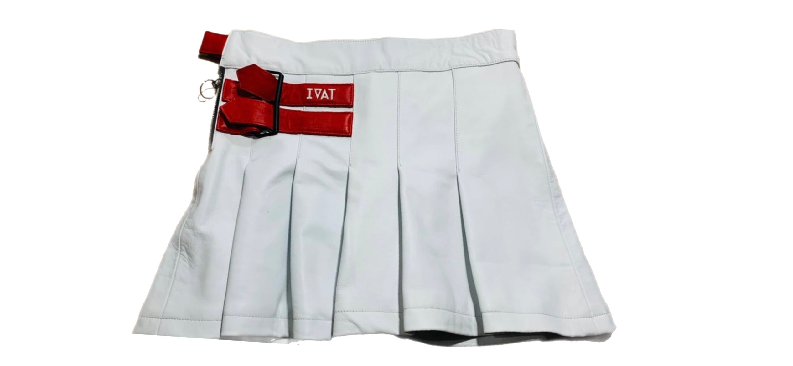 Tacori Aaria Leather Tennis Skirt