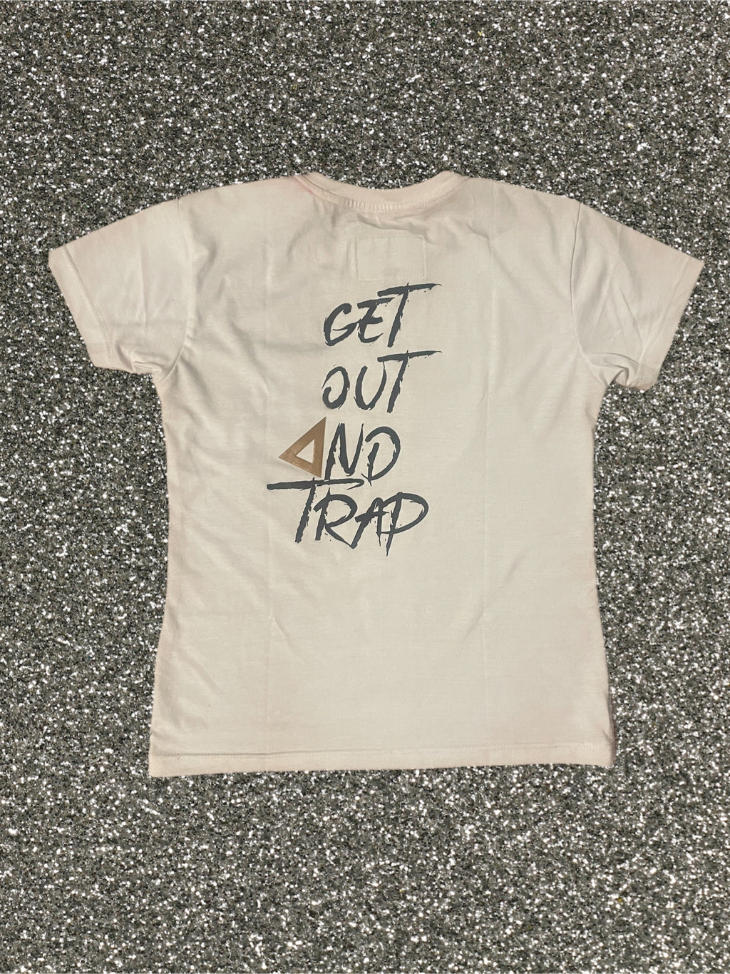 Female Serious G.O.A.T. Tee White