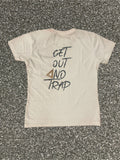 Female Serious G.O.A.T. Tee White