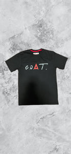 Youth Serious G.O.A.T. Tee White