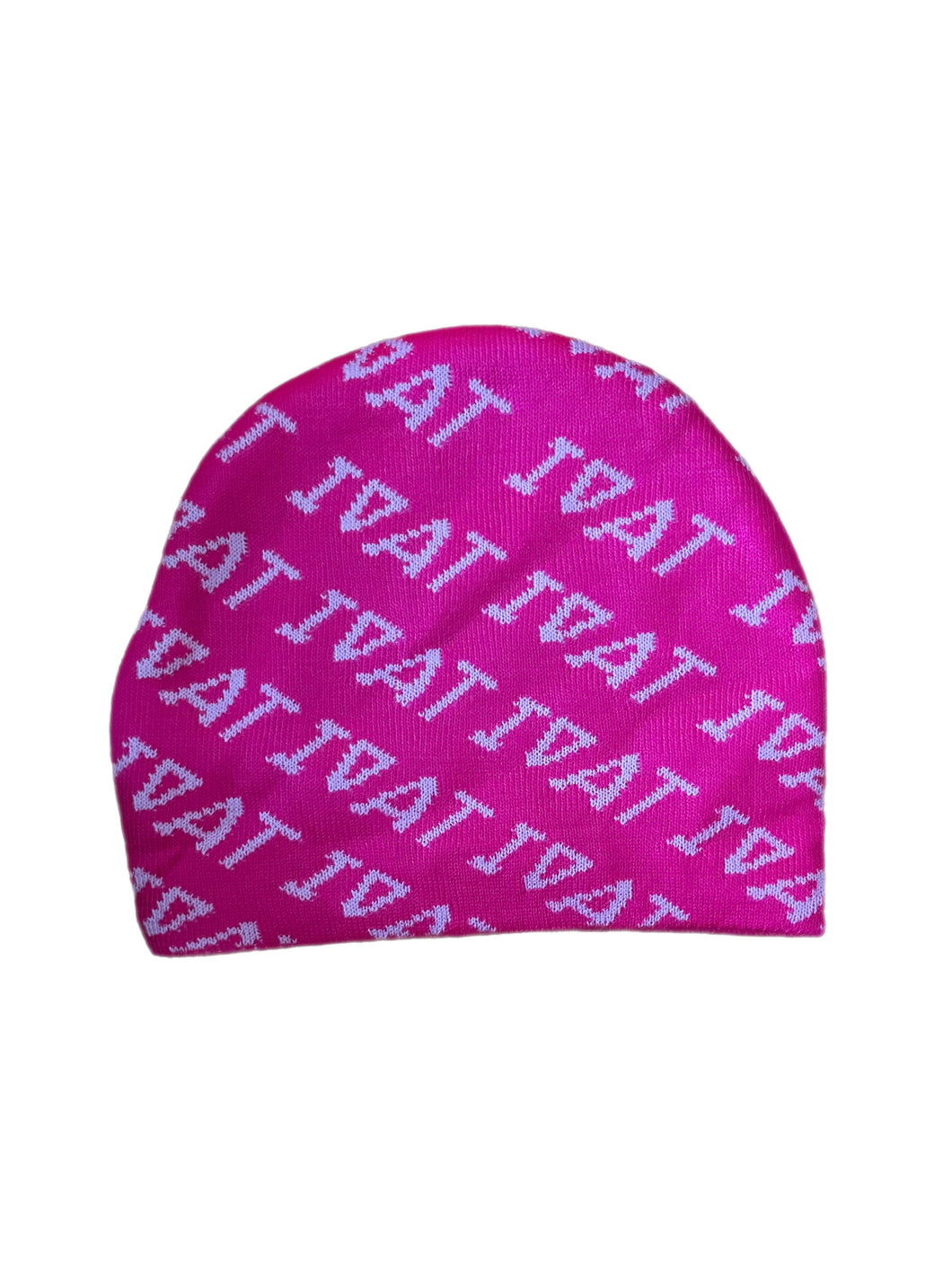 Repeat Logo Beanie Pink