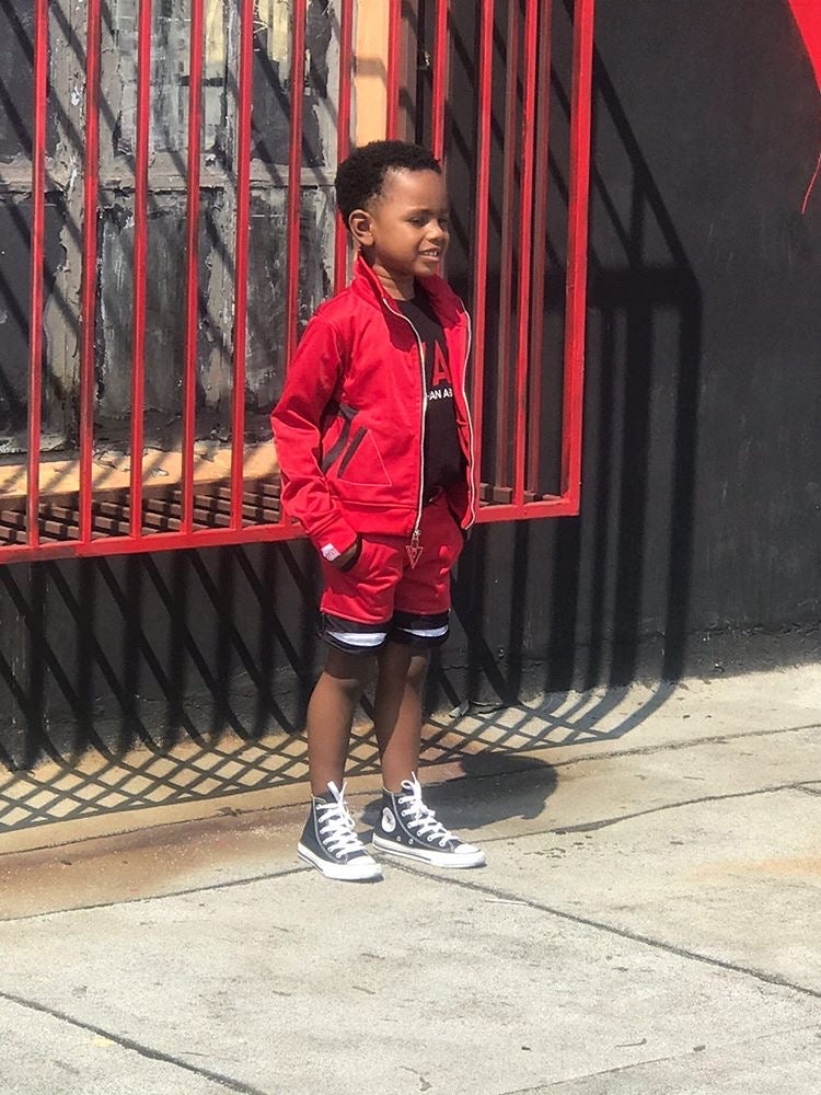 Red Astute Logo Tracksuit